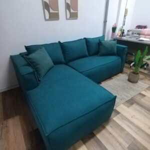 Lirio chaise longue con almohadones
