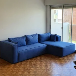 Lirio chaise longue con almohadones